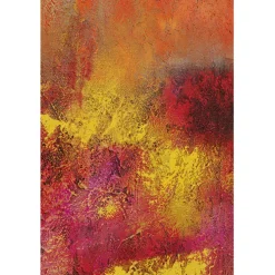 Tableau sur toile Jardin rouge 125x215cm