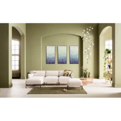 Tableau sur toile Konfetti (3/Set) 240x160cm