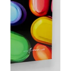 Tableau sur toile Pastilla colore 70x140cm