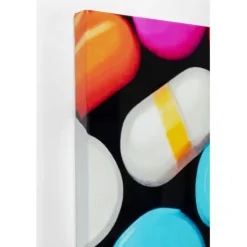 Tableau sur toile Pastilla Stripes 70x140cm