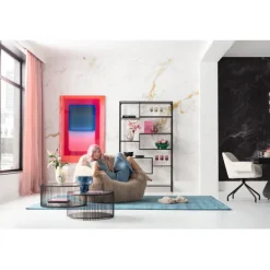 Tableau sur toile Tendency rose 150x100cm