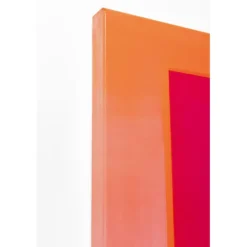 Tableau sur toile Tendency rose 150x100cm