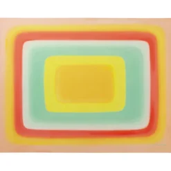 Tableau sur toile Tendency jaune 120x160cm