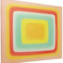Tableau sur toile Tendency jaune 120x160cm