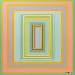 Tableau sur toile Tendency Focus 140x140cm