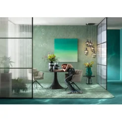 Tableau sur toile Tendency vert 120x120cm