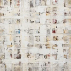 Tableau sur toile Treccia 120x120cm