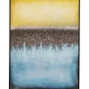 Tableau sur toile Vista bleu 90x120cm
