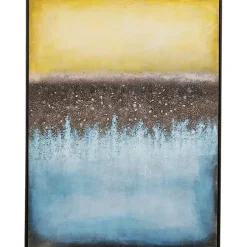 Tableau sur toile Vista bleu 90x120cm