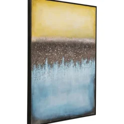 Tableau sur toile Vista bleu 90x120cm