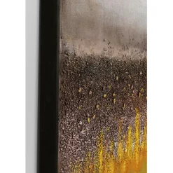 Tableau sur toile Vista jaune 90x120cm