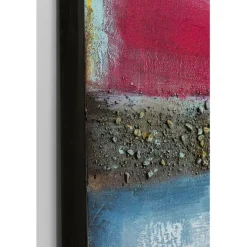 Tableau sur toile Vista rouge 90x120cm