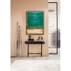 Tableau sur toile Vista vert 90x120cm