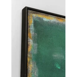 Tableau sur toile Vista vert 90x120cm