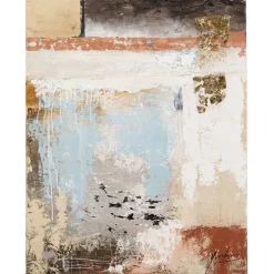 Tableau sur toîle Art Splash bleu 90x120cm