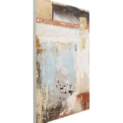 Tableau sur toîle Art Splash bleu 90x120cm