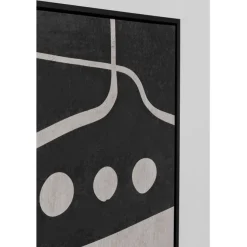 Tableau sur toîle Artistic Blacky 70x110cm