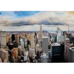 Tableau verre City View 150x100cm