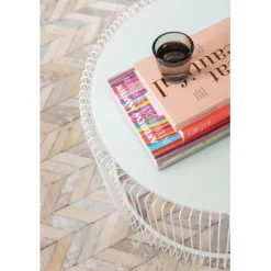 Tables basses Wire blanches (set de 2)