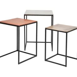 Tables d appoint Loft Square Vintage (jeu de 3) 41