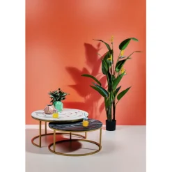 Tables d appoint Mystic rond (jeu de 2)