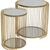 Tables d appoint Wire Double laiton (2/Set)