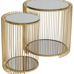 Tables d appoint Wire Double laiton (2/Set)