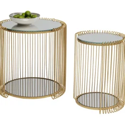 Tables d appoint Wire Double laiton (2/Set)