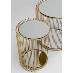 Tables d appoint Wire Double laiton (2/Set)