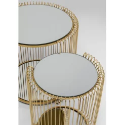 Tables d appoint Wire Double laiton (2/Set)