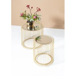 Tables d appoint Wire laiton (2/Set)