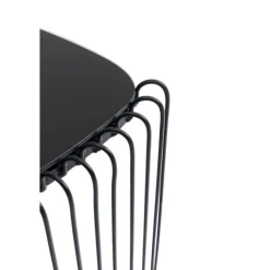 Tables d appoint Wire Triangle noir (2/Set)