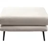 Tabouret Amalfi crème 80x68cm