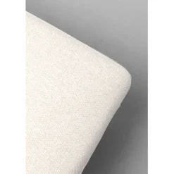 Tabouret Amalfi crème 80x68cm