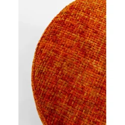 Tabouret Berry High silver orange Ø39cm
