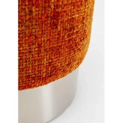 Tabouret Berry High silver orange Ø39cm