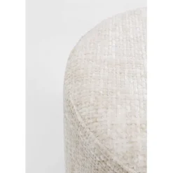 Tabouret Berry High silver beige Ø39cm