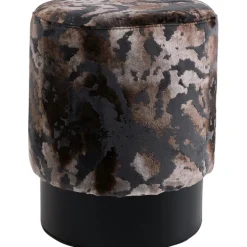 Tabouret Cherry Astoria Gris noir Ø36cm limited