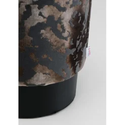 Tabouret Cherry Astoria Gris noir Ø36cm limited