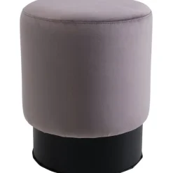 Tabouret Cherry Astoria Gris noir Ø36cm limited