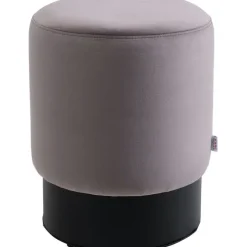 Tabouret Cherry Astoria Gris noir Ø36cm limited