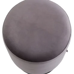 Tabouret Cherry Astoria Gris noir Ø36cm limited