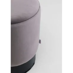 Tabouret Cherry Astoria Gris noir Ø36cm limited