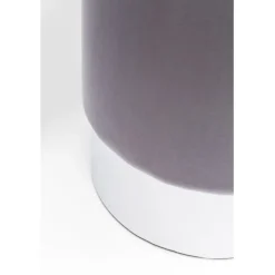 Tabouret Cherry gris clair silver Ø35cm