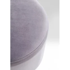 Tabouret Cherry gris clair silver Ø35cm