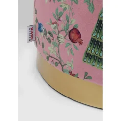 Tabouret Cherry Peacock laiton Ø32cm