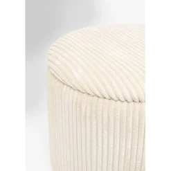 Tabouret Cherry Storage Cord Creme (2/Set)