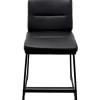 Tabouret de bar Ginny noir 60cm