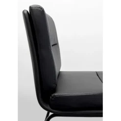 Tabouret de bar Ginny noir 60cm