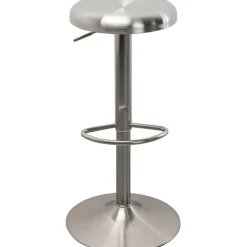 Tabouret de bar Kalea argenté